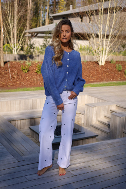 Catrina bleu - Gilet ample