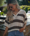 Norma écrue/taupe - Blouse crochet
