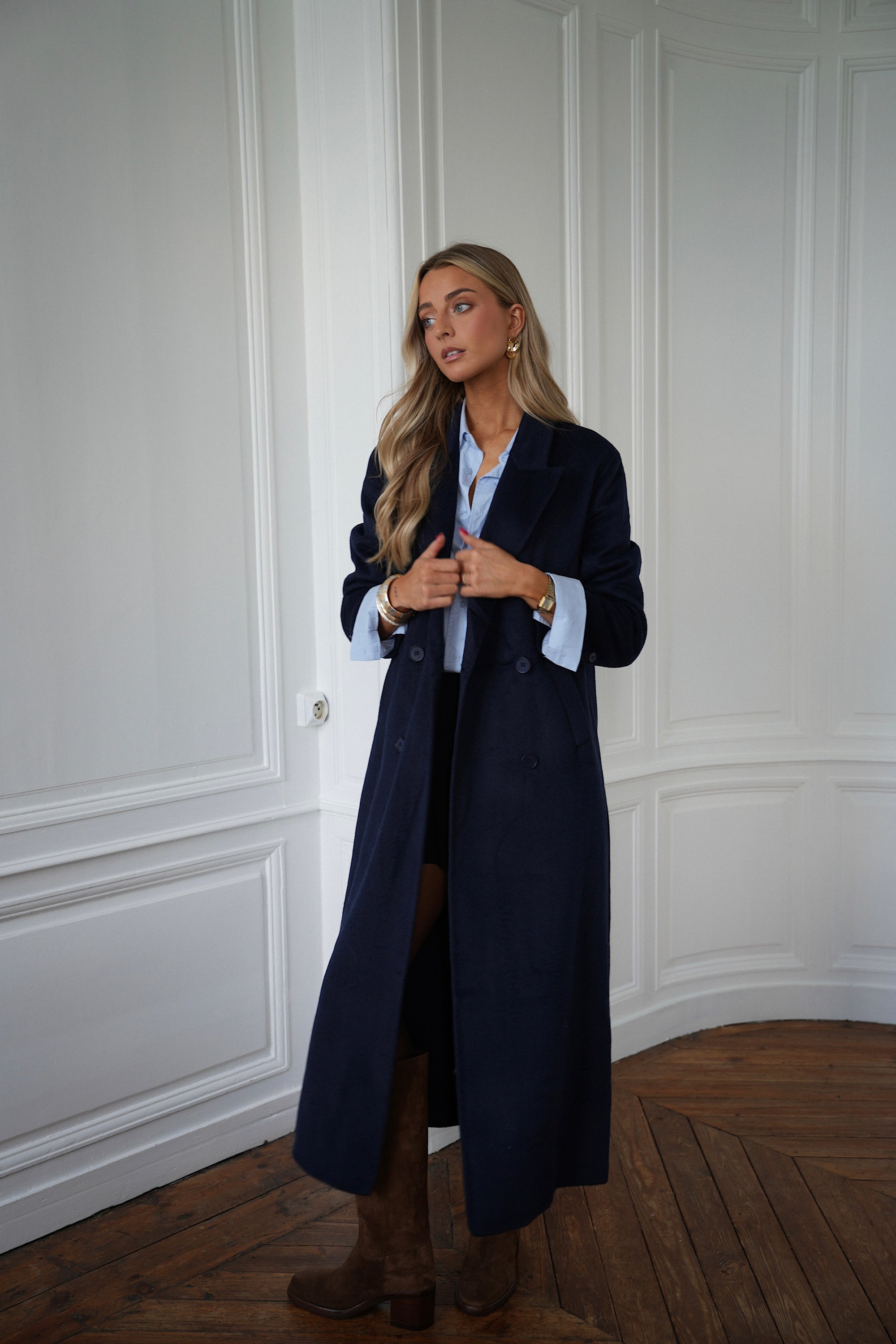 Isis marine - Manteau long