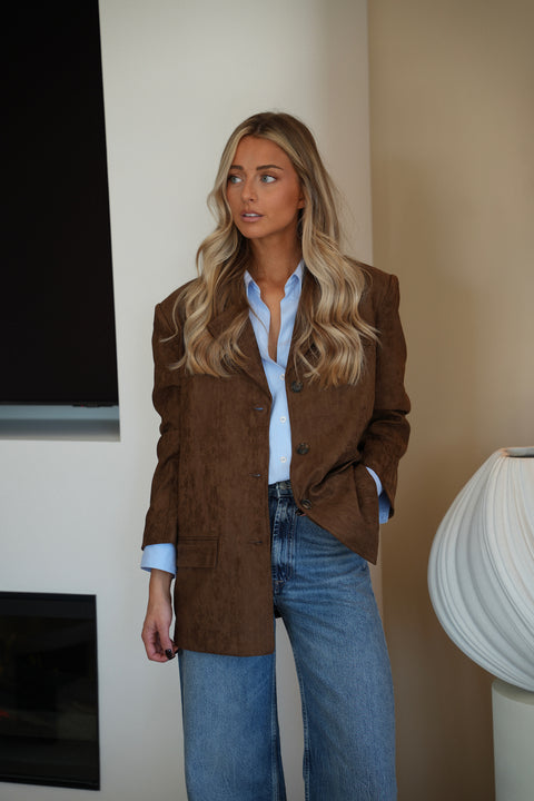 Sora chocolat - Veste blazer