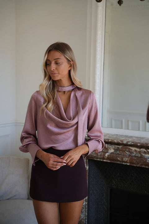 Sandra rose - Blouse fluide