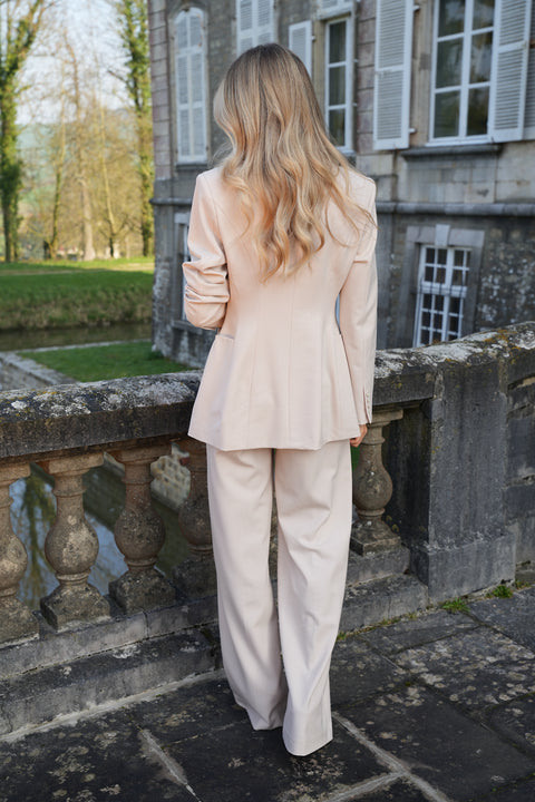 Romane crème - Veste blazer