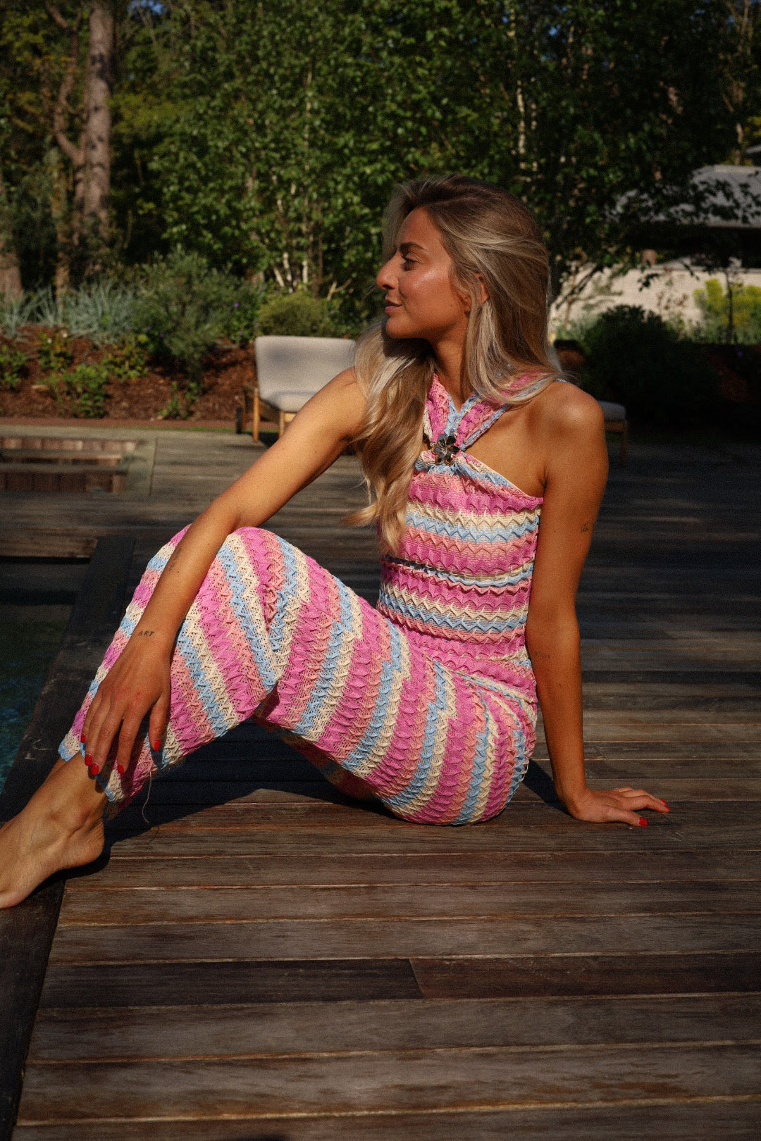 Lili rose - Ensemble crochet