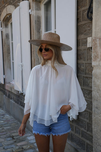 Lucia blanche - Blouse fluide