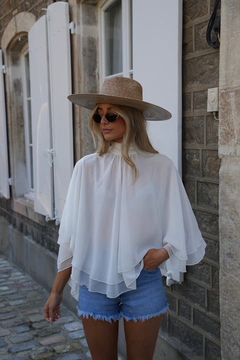 Lucia blanche - Blouse fluide