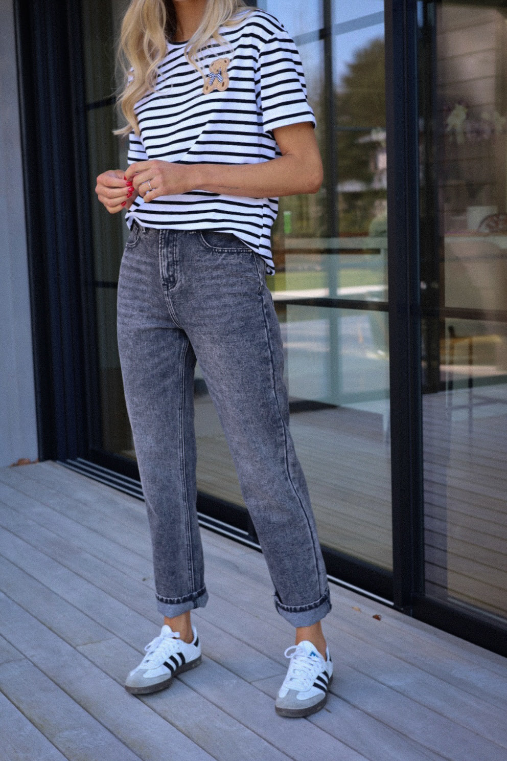 Williams gris - Jean mom