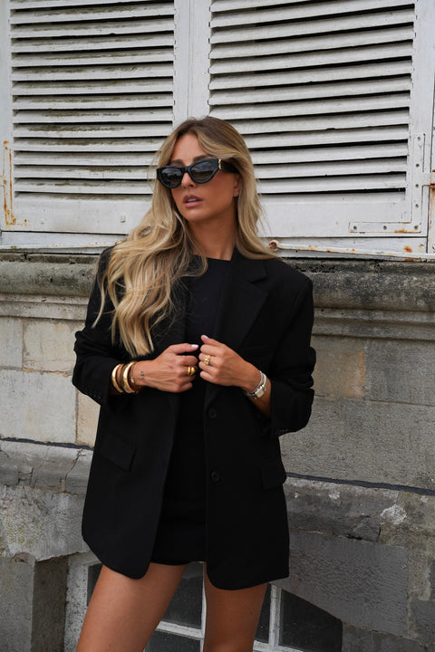 Cloé noire - Veste blazer