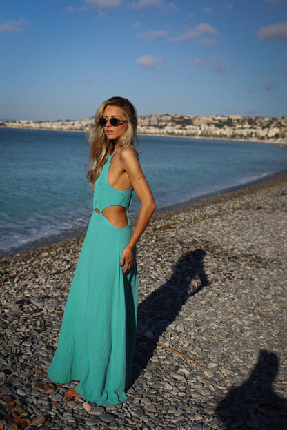 Muse bleue - Robe longue