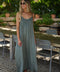 Darcy kaki - Robe longue