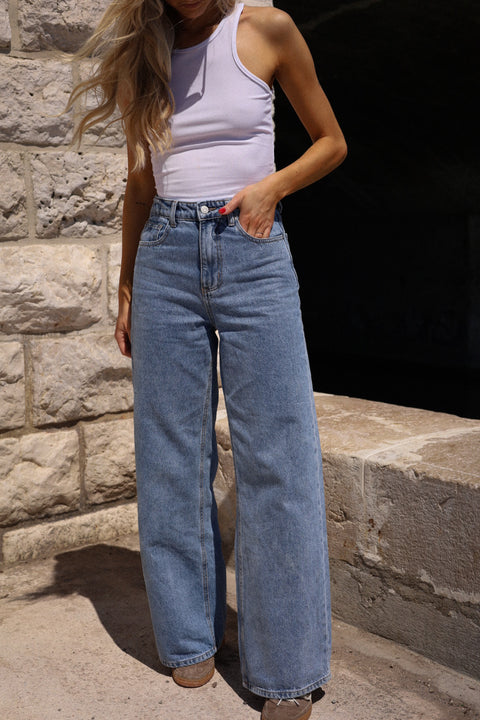 Meridie bleu - Jean droit