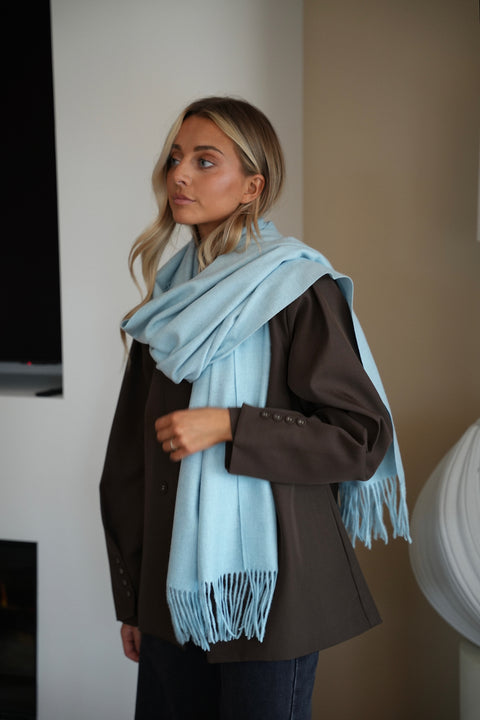 Capucine bleue - Écharpe douce