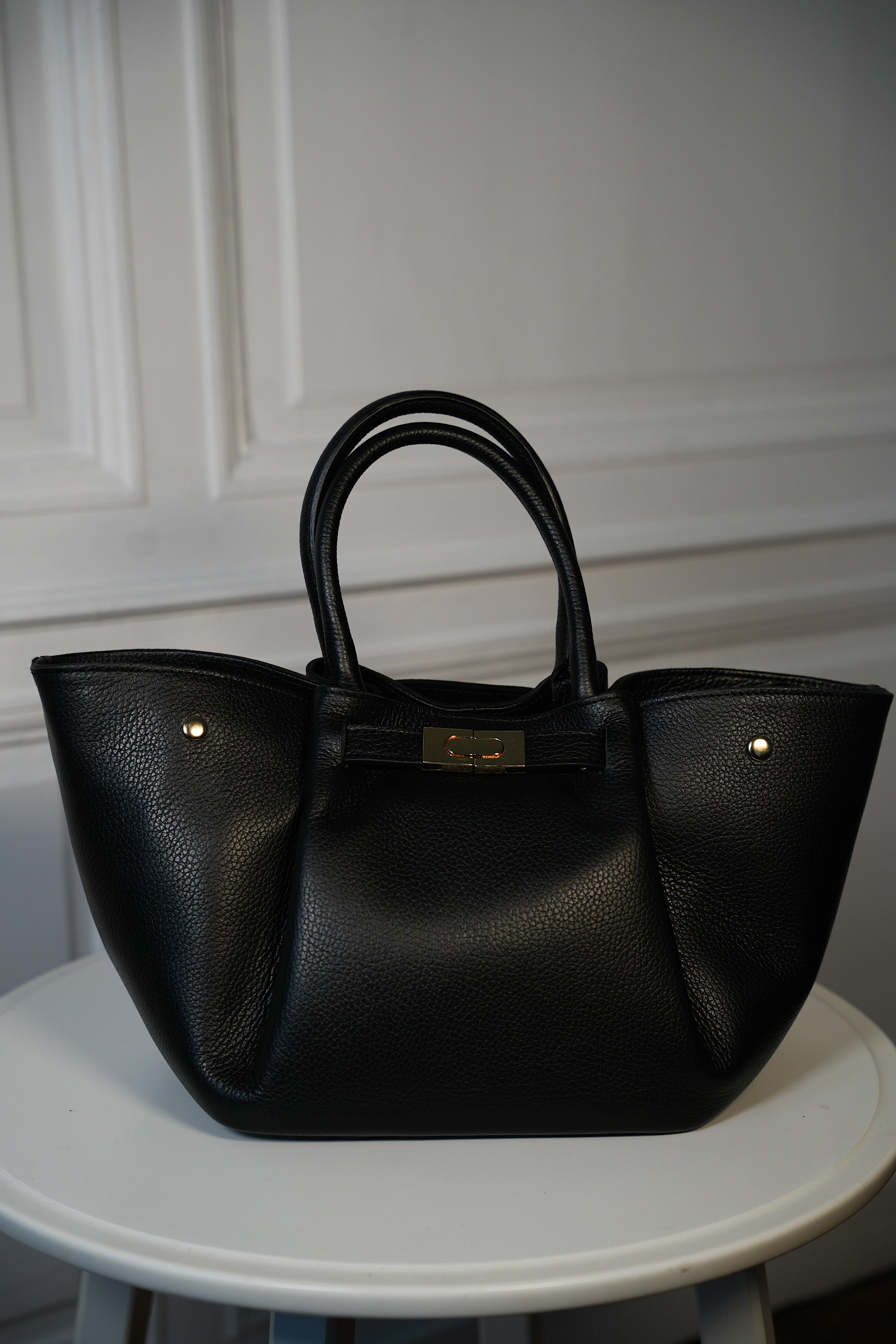 Cynthia noir - Sac en cuir