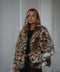 Kane léopard - Manteau fourrure
