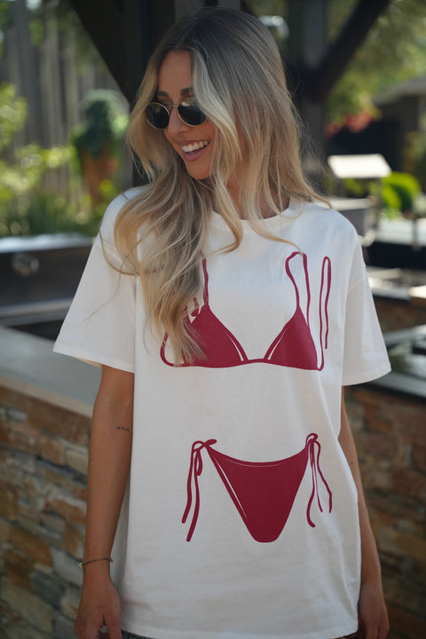 Alva blanc - T-shirt imprimé