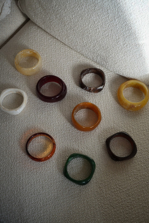 Elia crème - Jonc résine