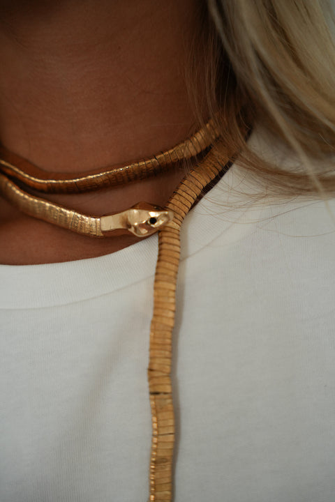 Polline doré - Collier serpent