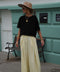 Chelsea jaune - Pantalon ample