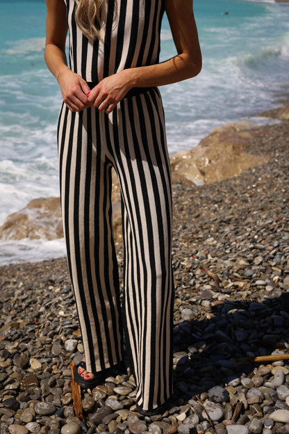 Sonny noir - Ensemble rayures