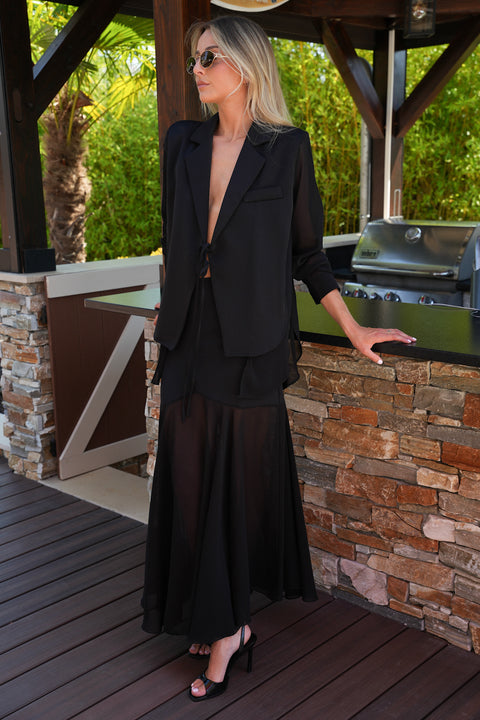 Gabrielle noire - Veste blazer