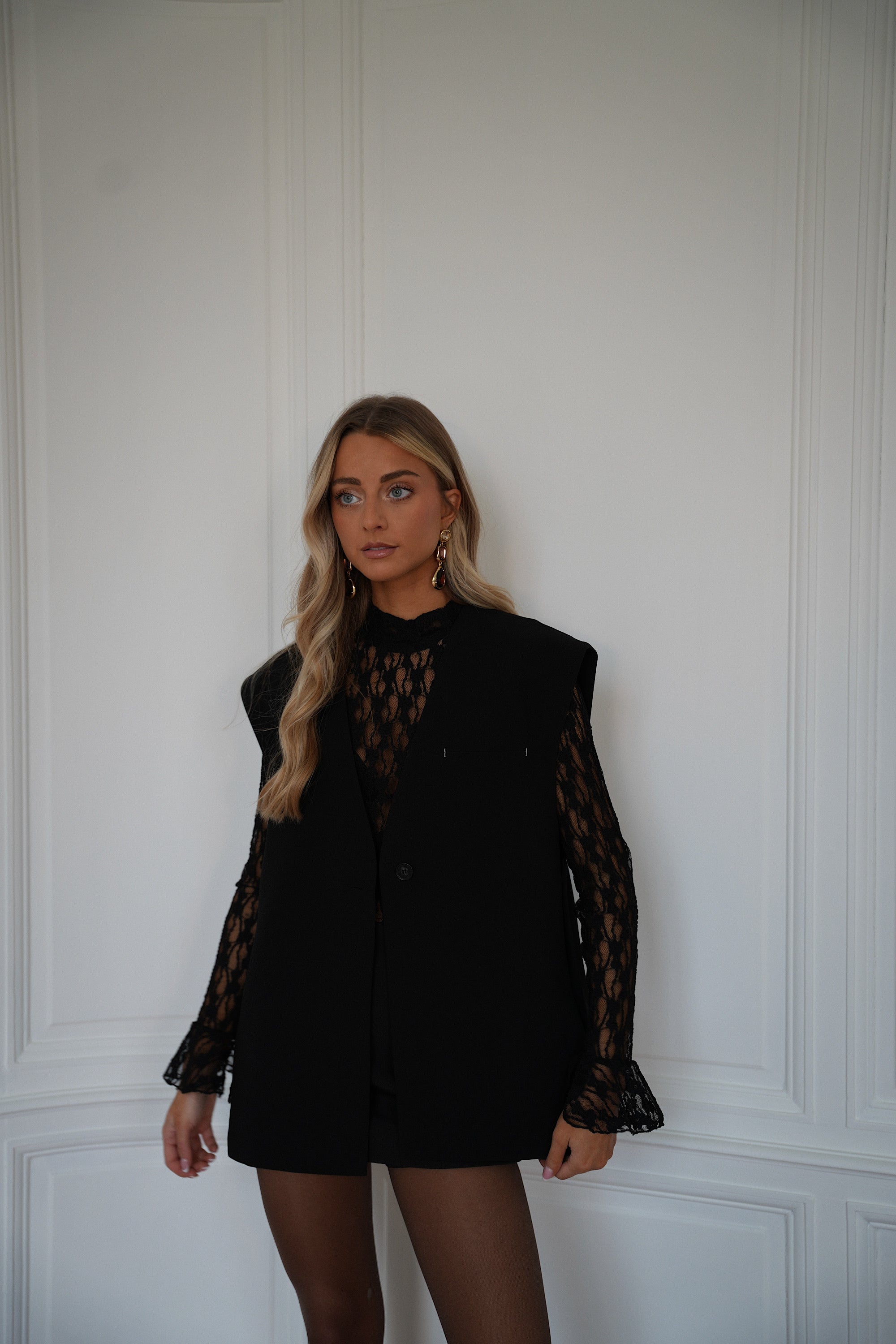 Paloma noire - Blazer sans manches