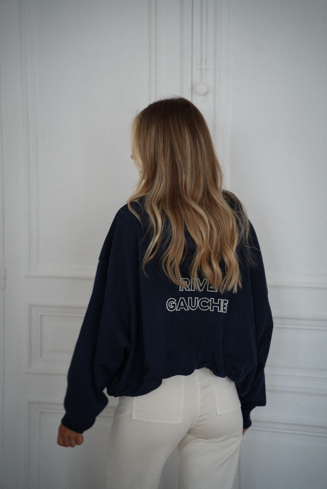 Ronan Marine - Sweat-shirt zippé