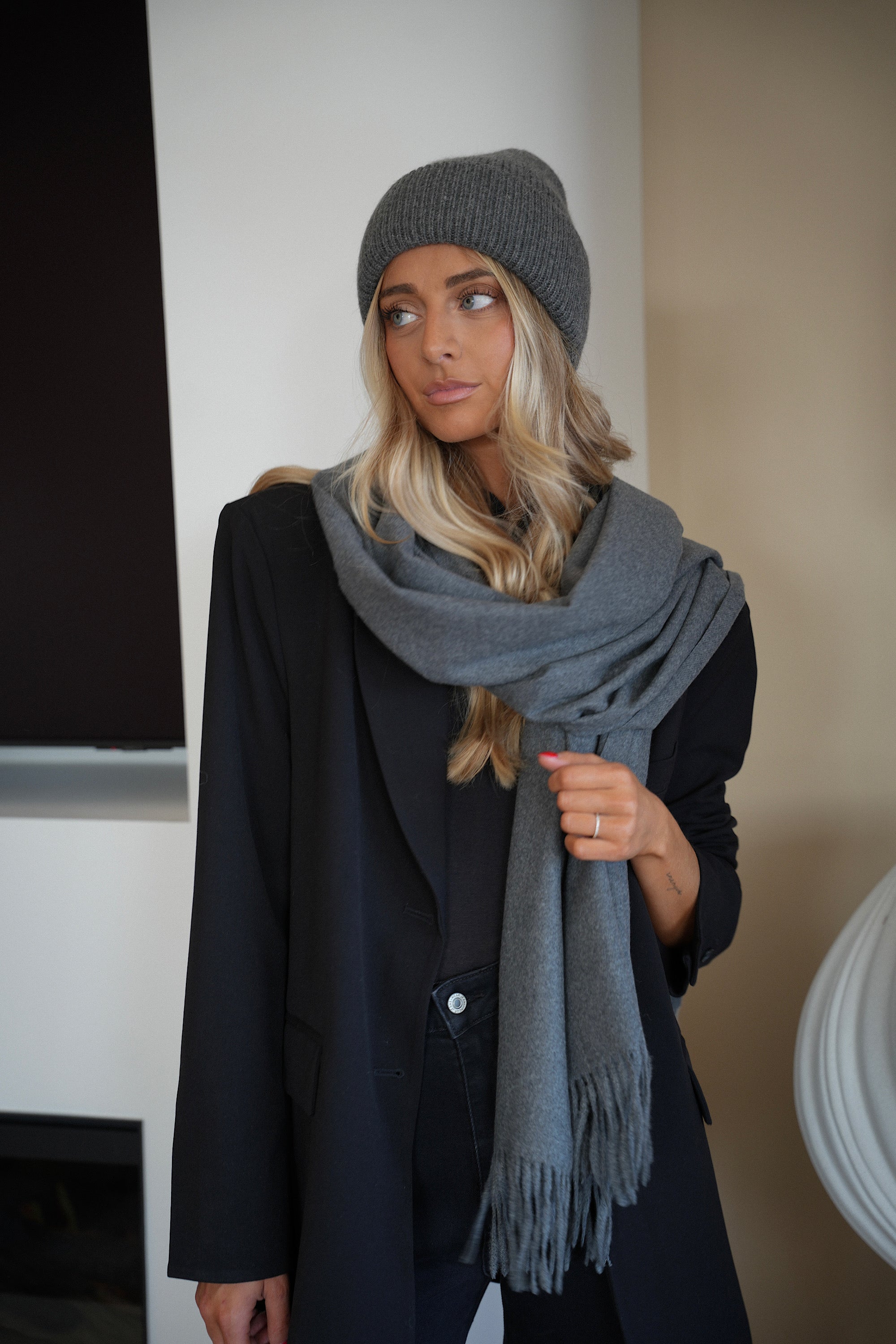 Aveline gris - Bonnet doux