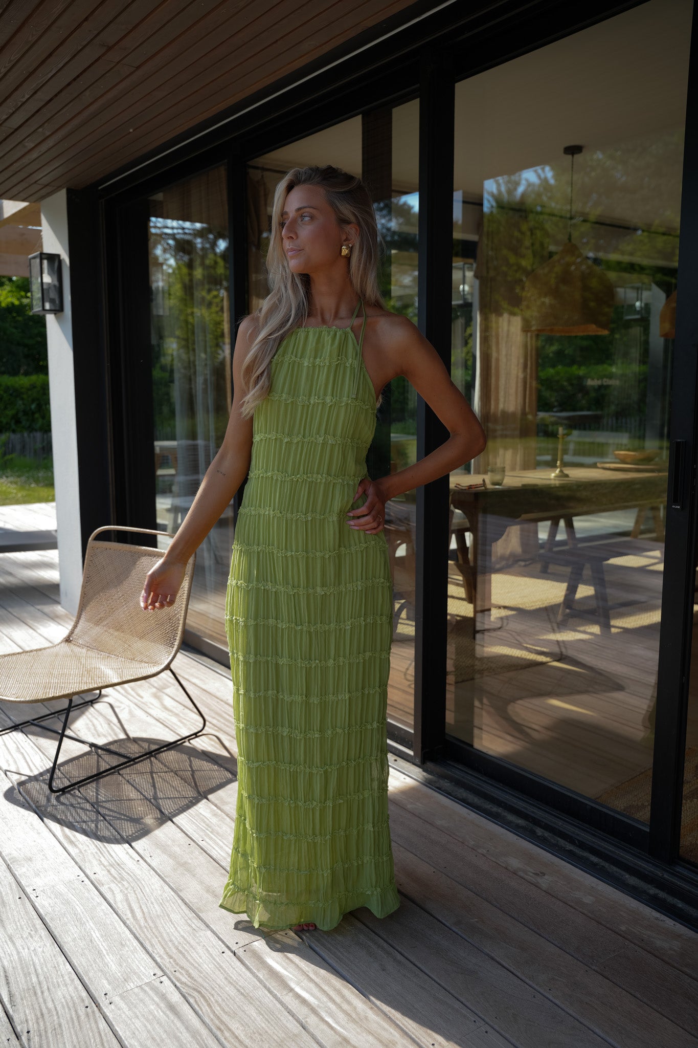 Miranda verte - Robe longue