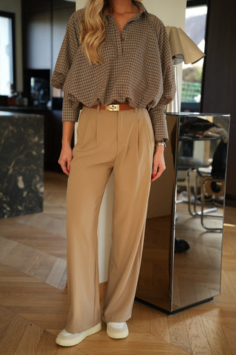 Alfa camel - Pantalon droit