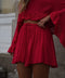 Elea rouge - Short fluide