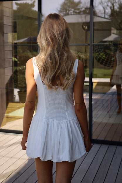 Sefa blanche - Robe ballon