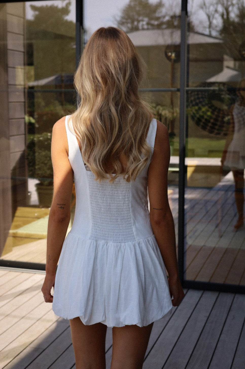 Sefa blanche - Robe ballon