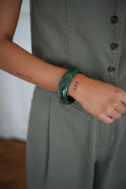 Erwan vert - Jonc résine