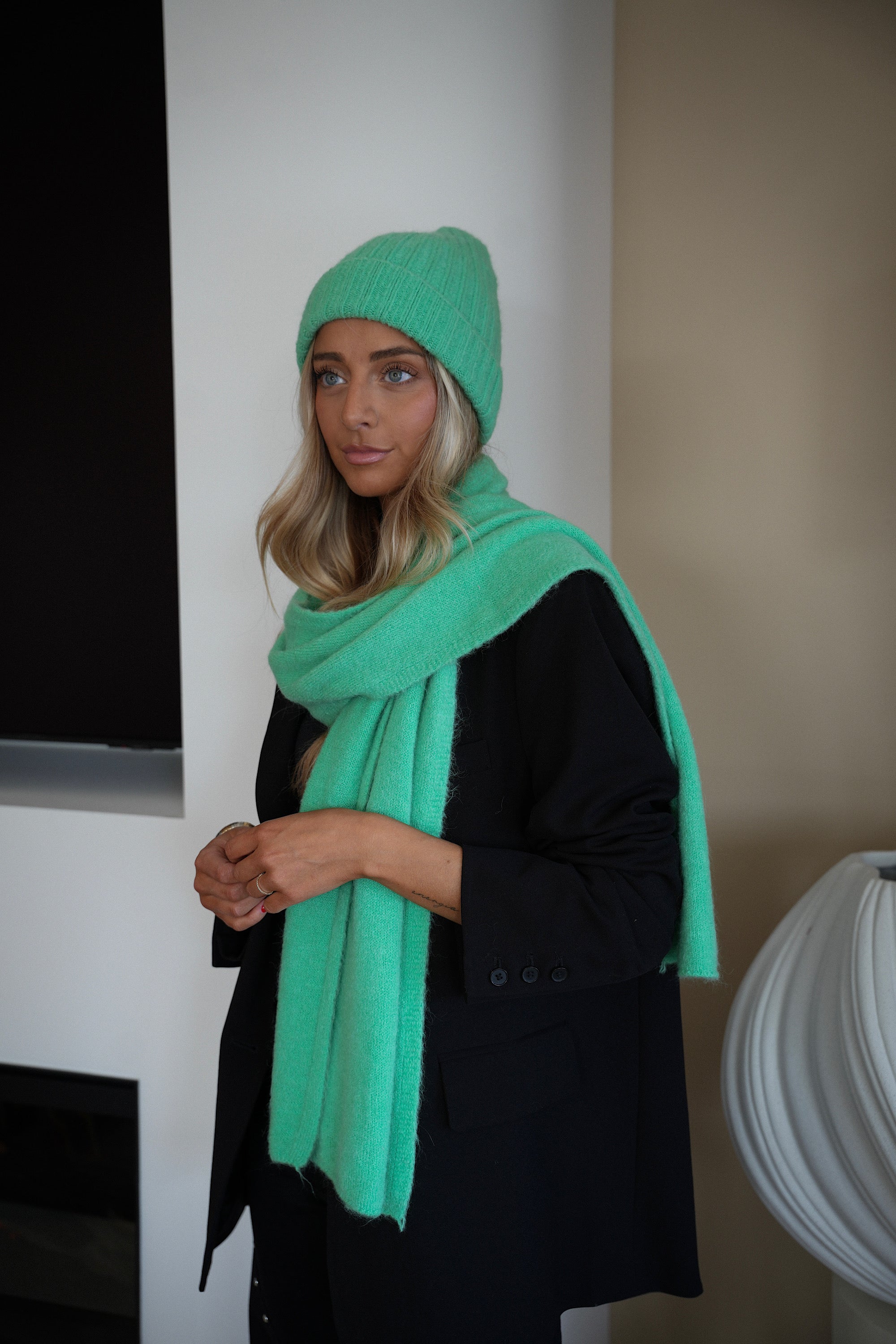 Jess verte - Écharpe douce