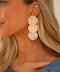 Ona beiges - Boucles d’oreilles
