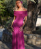 Jolly framboise - Robe longue