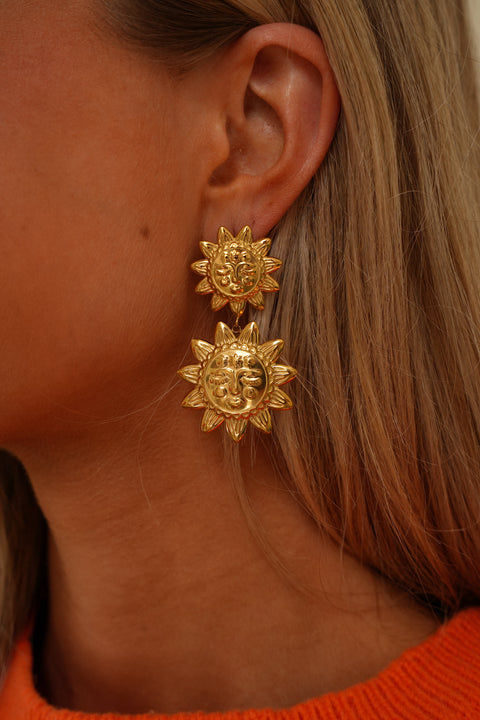 Joy dorées - Boucles d’oreilles acier