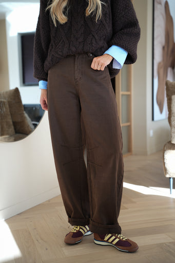 Amy chocolat - Jean ballon