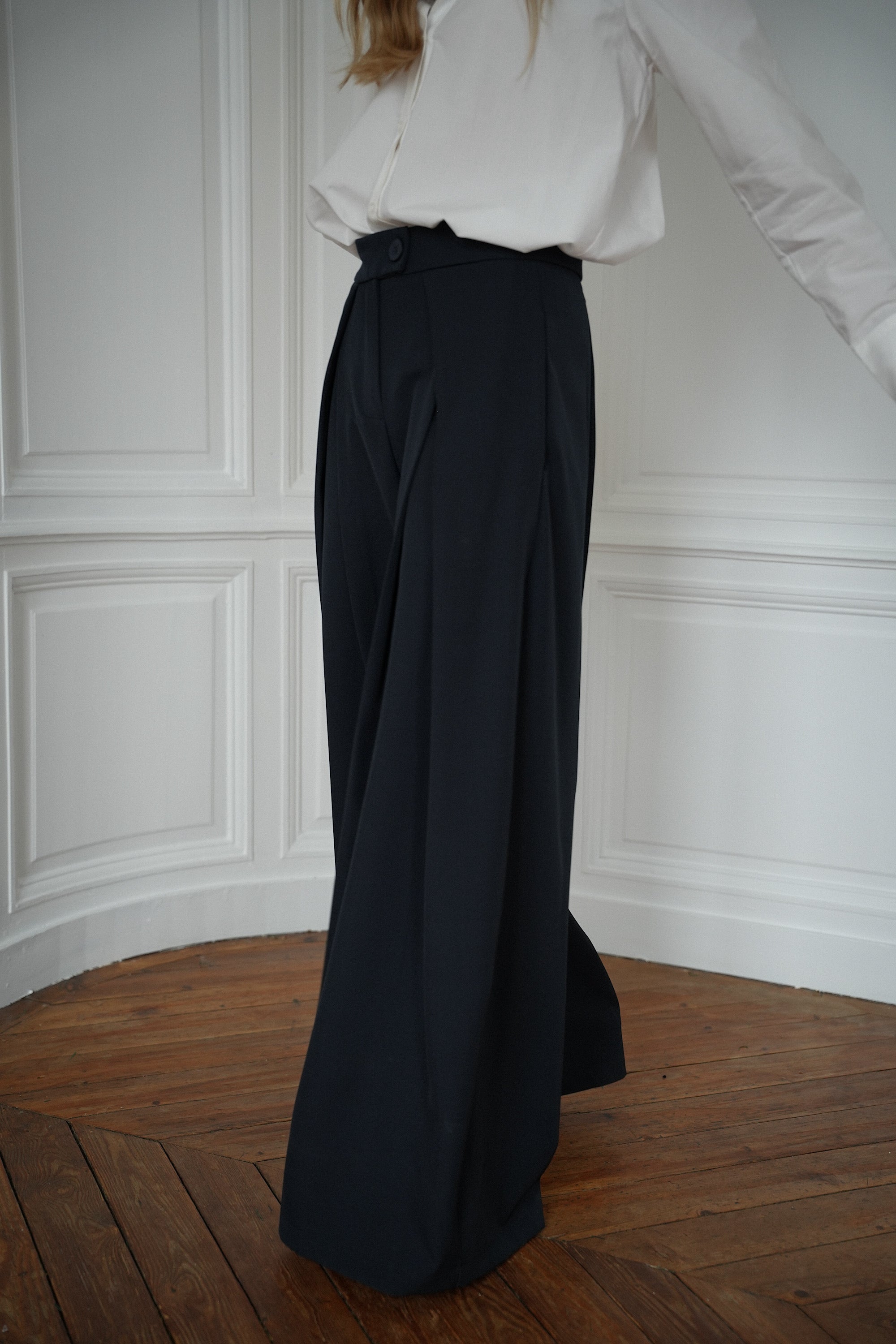 Chelsea marine - Pantalon ample