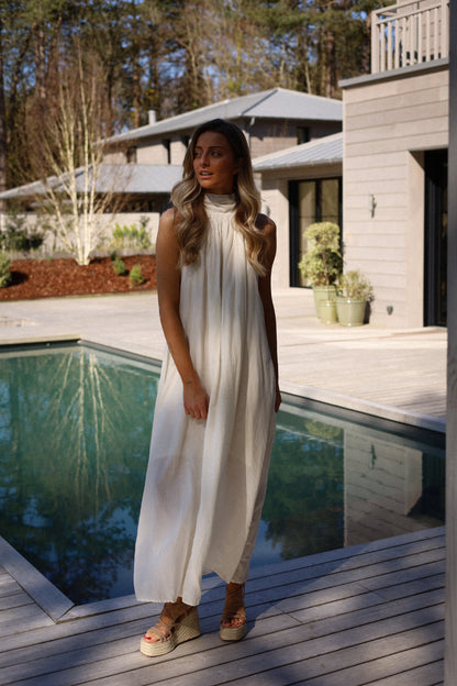 Luma crème - Robe longue