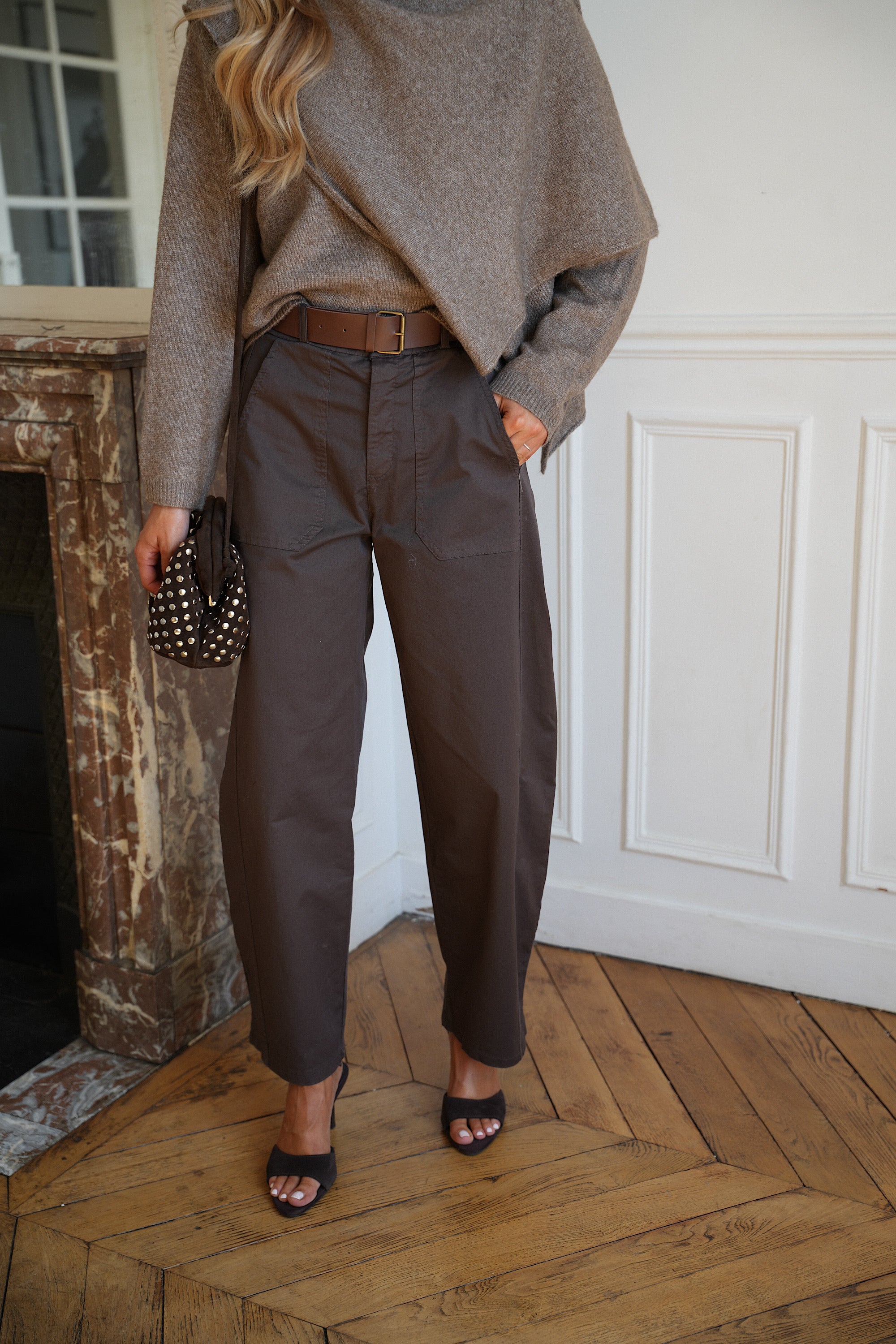 Jay chocolat - Pantalon ballon