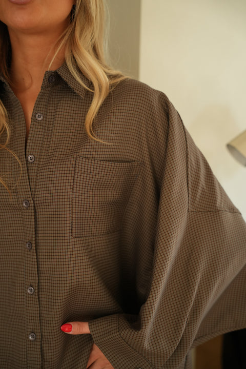 Nirma chocolat - Chemise ample