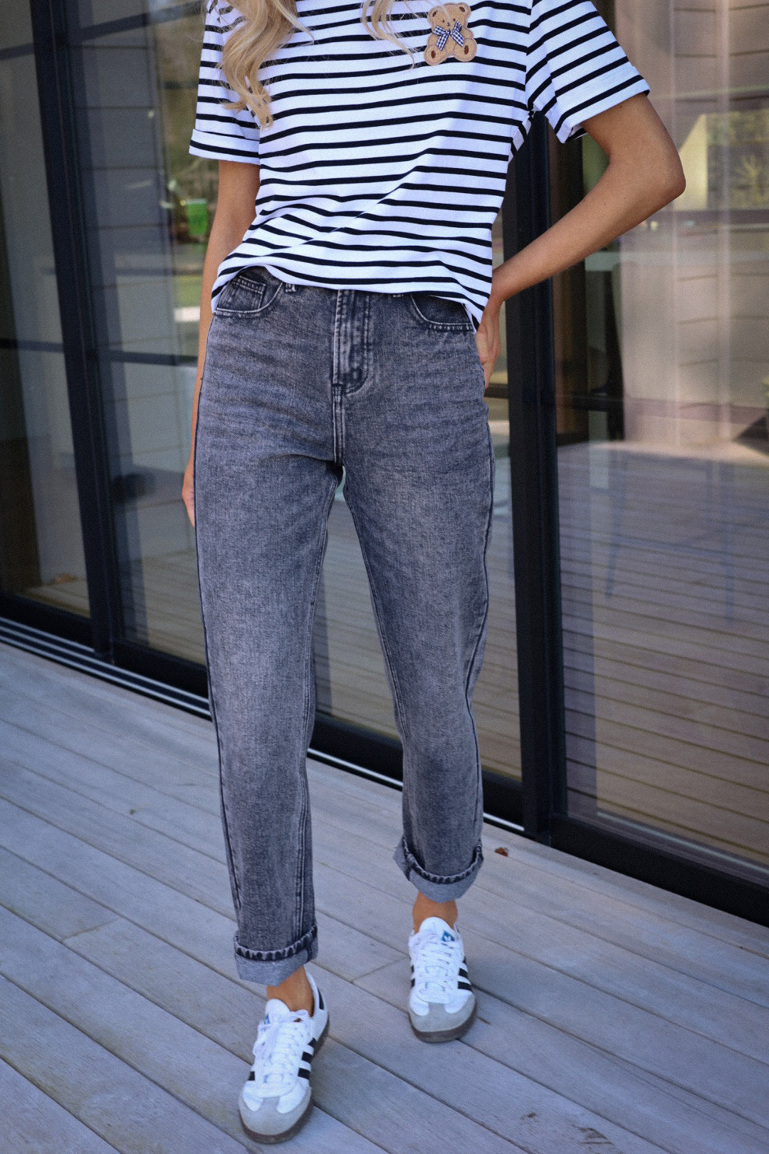 Williams gris - Jean mom
