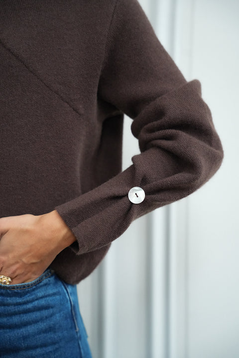 Danna chocolat - Pull doux