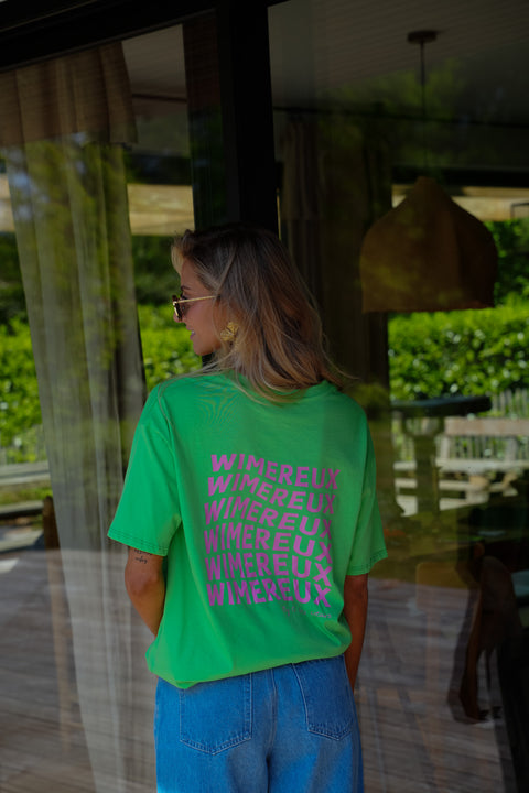 Wimereux vert - T-shirt imprimé