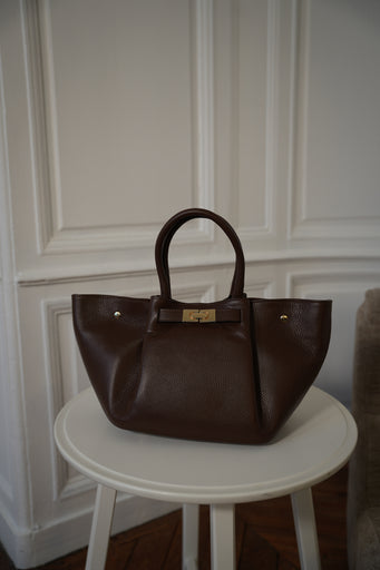 Sia chocolat - Sac en cuir