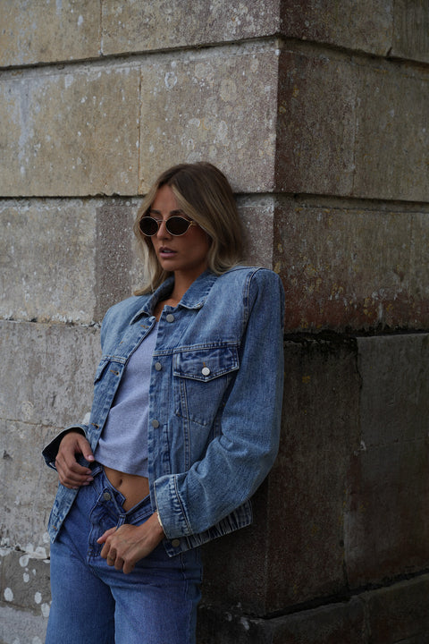 Camille bleue - Veste en jean