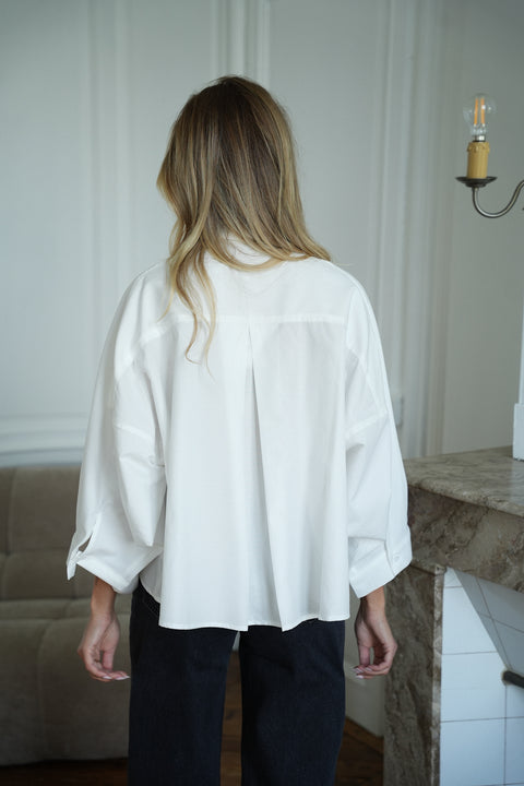 Dorine blanche - Chemise ample