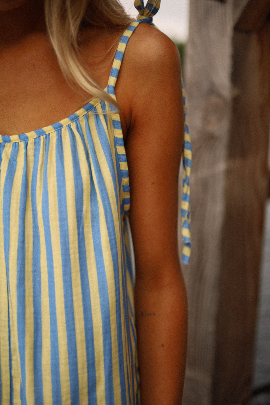 Manas bleue/jaune - Combishort