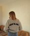 Milene gris - Sweat-shirt brodé