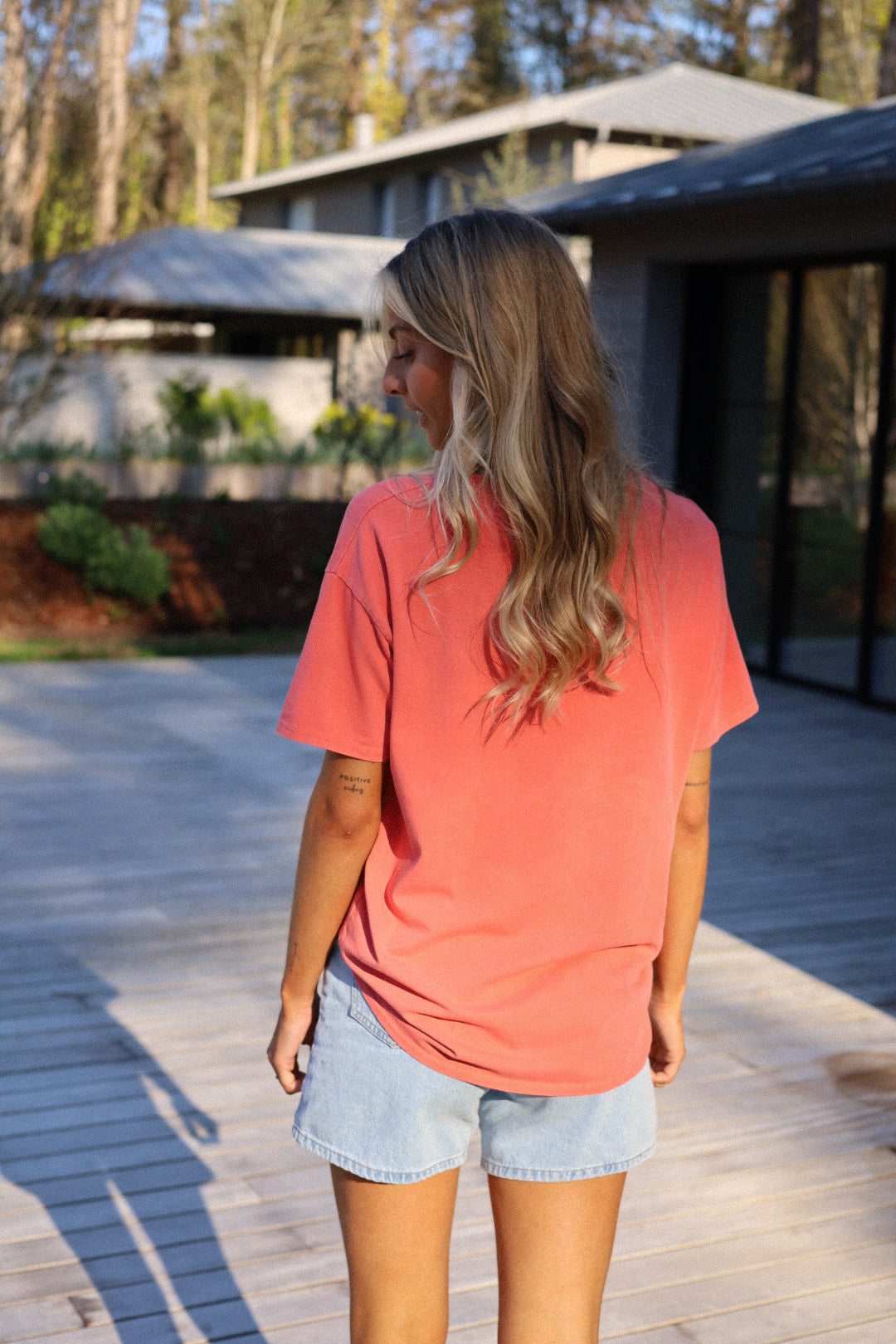 Soho orange - T-shirt ample